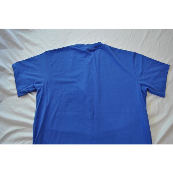 Marmot Mountain Works Leaning Marty Blue Short Sleeve Shirt Large - Picture 4 of 7